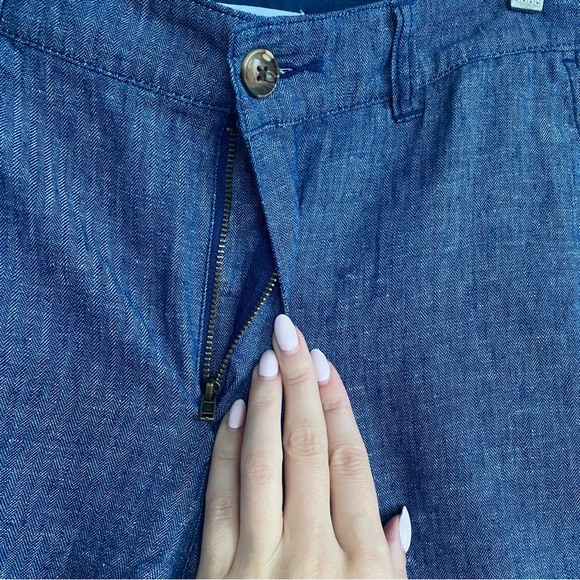 2/20☀️ LINEN BLEND SHORTS - Picture 4 of 11